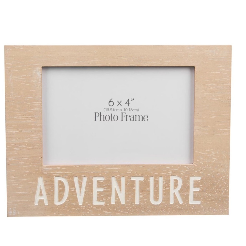 Adventure 4x6 Photo Frame- NEW